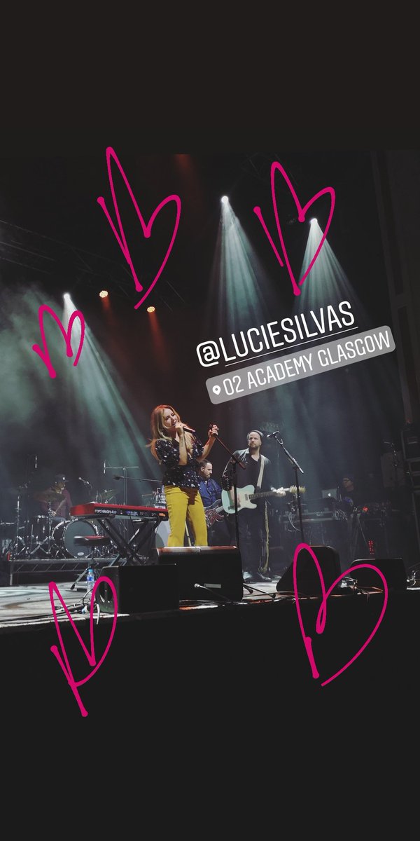 Martoon15000's tweet photo. Another outstanding performance from @luciesilvas at @O2AcademyGgow tonight! (obviously 😜) #ego #luciesilvasontour #glasgow https://t.co/Hz1wE6mAt5