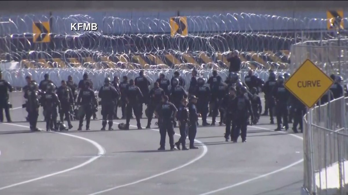 US Customs and Border Protection shuts down border crossing near Tijuana bit.ly/2DUI4TP https://t.co/AhlLMzoM10