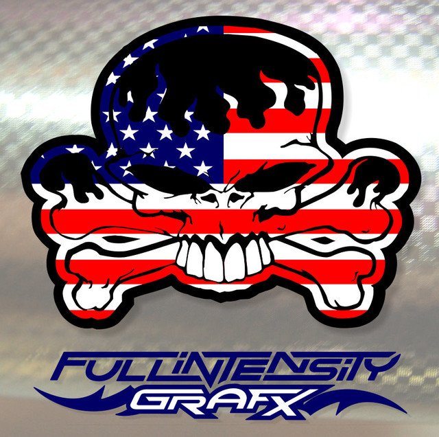 IntensityGrafx's tweet image. Bad ass!
#skulldecal #usaflagdecal #skullamerican #USflags #skullstickers #skullflag #skullcrossbones #skulls #skull #flames