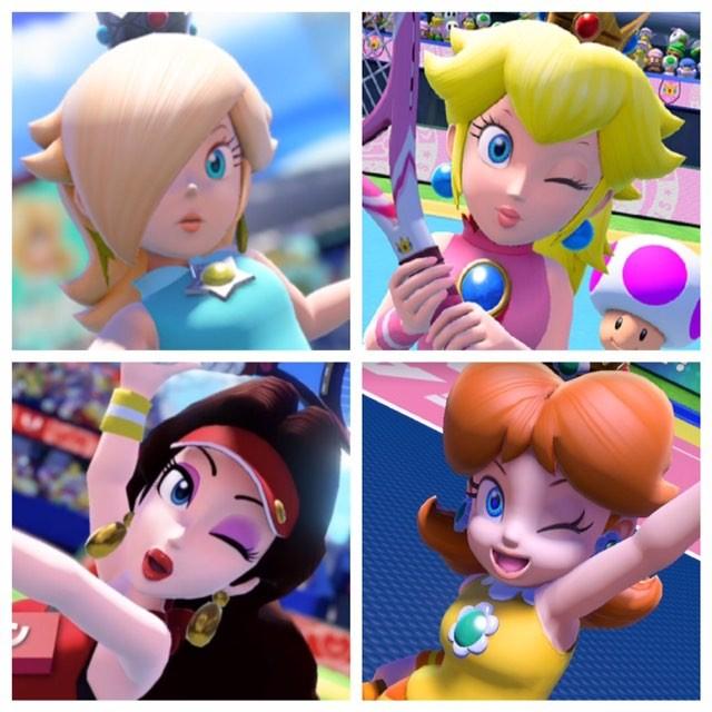 Peach, Daisy, Rosalina... 