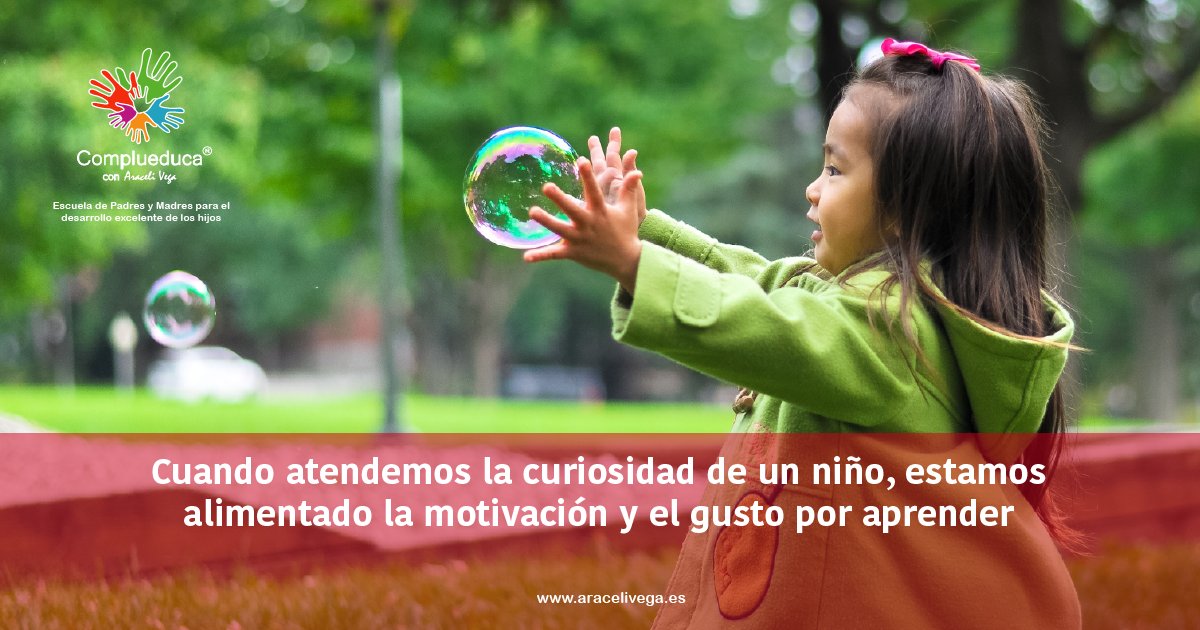 complueduca's tweet photo. Cuando atendemos la curiosidad de un niño, estamos alimentado la motivación y el gusto por aprender
En Nuestro Boletín encontrarás información para lograr el Éxito de tu hijo ¡SUSCRÍBETE GRATIS! https://t.co/bM9aT5aagm
#complueduca #ninos #exito #aprender #motivacion #amor https://t.co/LSZ1TcSvnF
