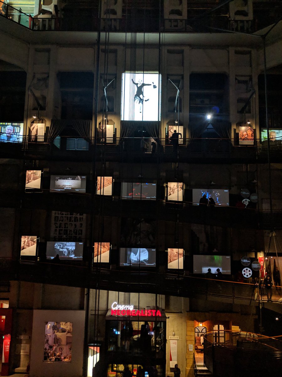 sarabradbury's tweet photo. Cinema Museum in Turin = film geek heaven. The SoundFrames exhibition is phenomenal @museocinema @torinofilmfest #turin #torino #tff #soundframes #36tff #torinofilmfestival #museum #museocinema #film #cinema https://t.co/bLY5cMvIZn