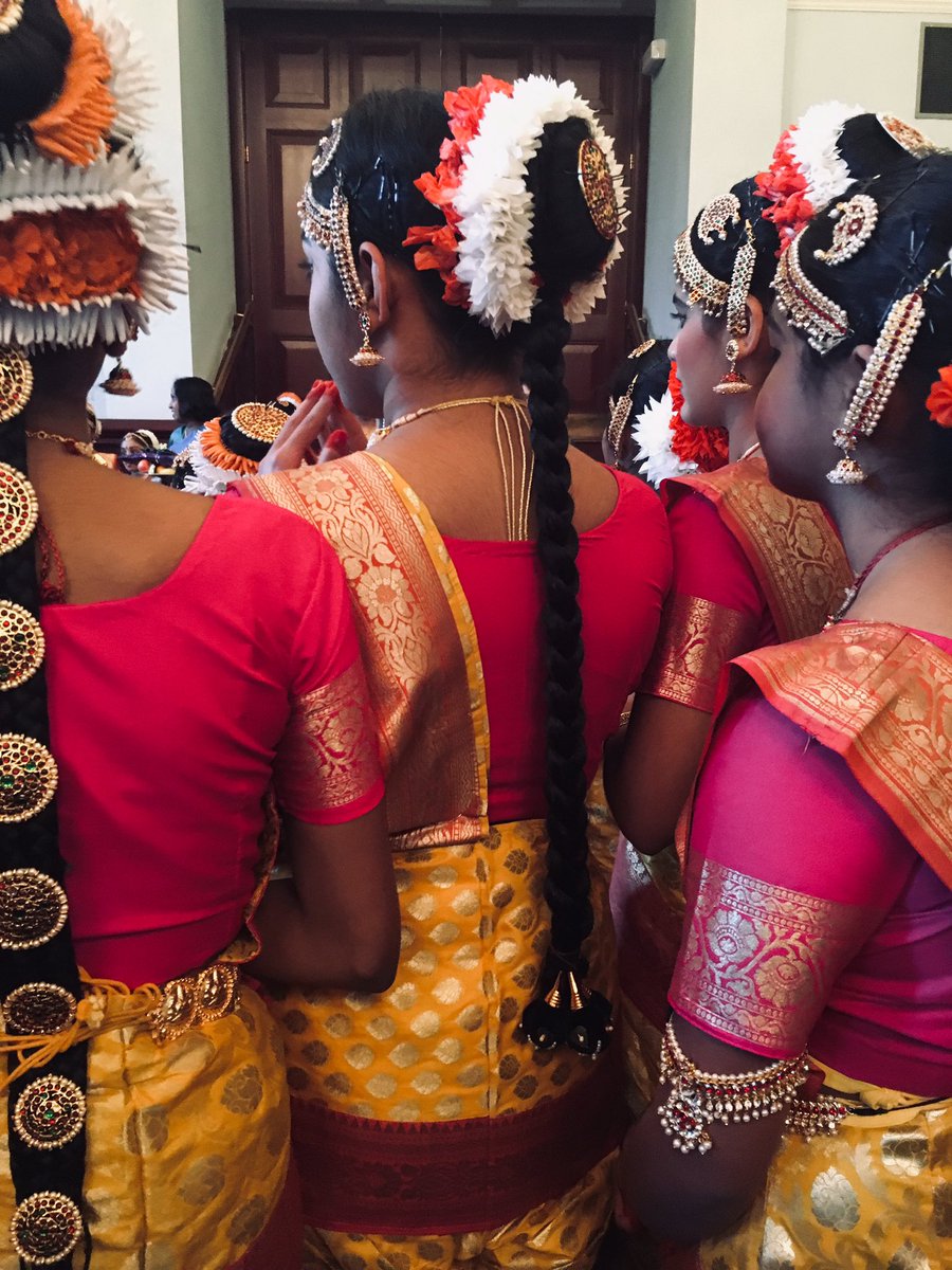 Such a privilege to be invited by Abhinaya Dance Academy to witness the Salangai Pooja graduation ceremony today when the senior graduands receive their ankle bells.