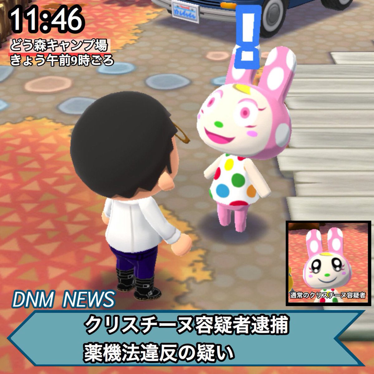 いりこ على تويتر アイコンのクリスチーヌ ポケ森 は どう見てもナニかキメちゃってるとしか思えない驚き顔 が気に入って採用したのですが 遠目にはピンクのウサギにしか見えず かわいい との不本意な感想を頂いてしまいましたので 逮捕の上変更しました 以上