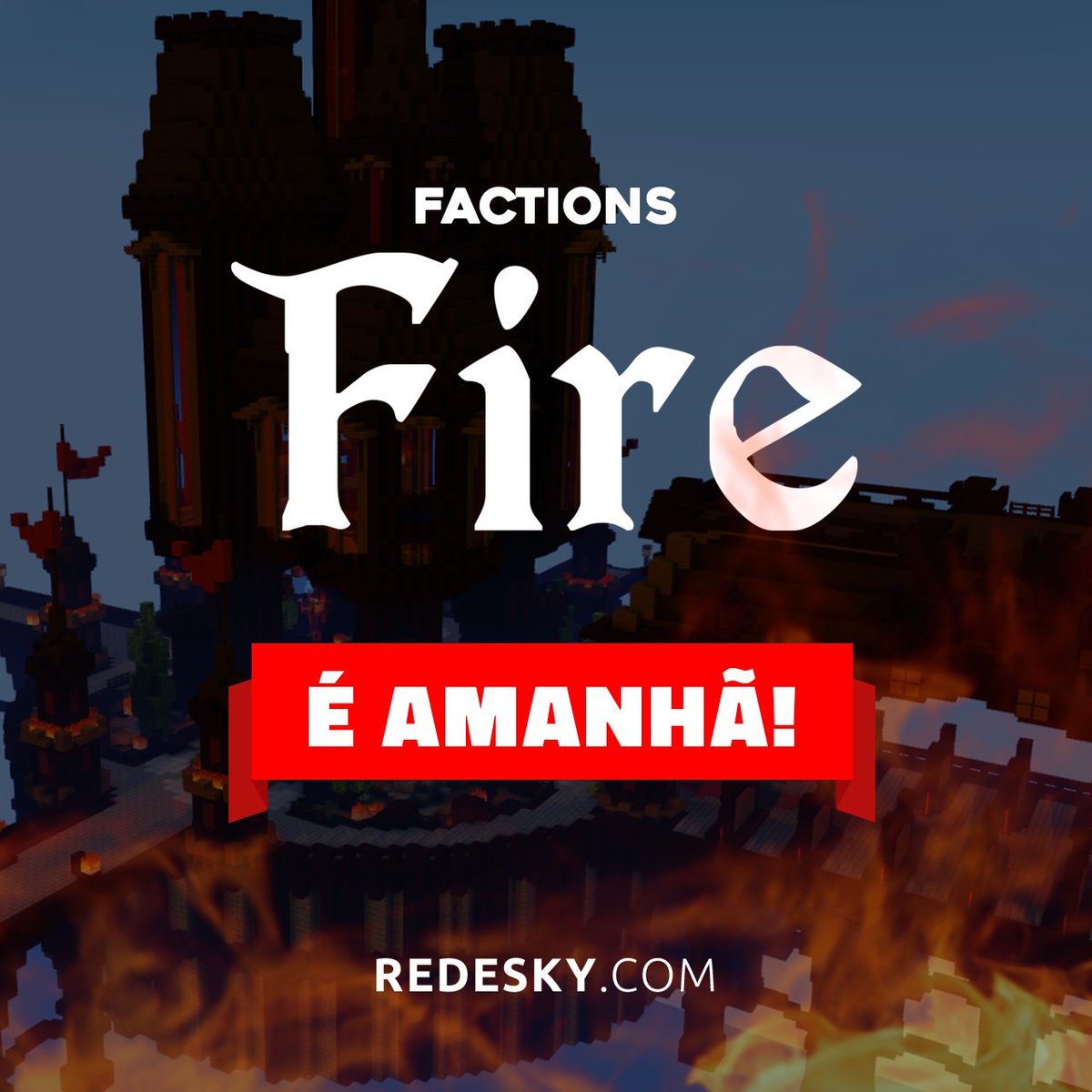 RedeSkyOficial's tweet image. 🔥 É amanhã! O servidor Factions Fire será resetado e todos poderão experimentar uma das melhores experiências de Factions que já criamos. Não deixe de aproveitar a Black Week e garantir seu VIP com 30% de desconto!

🌟 Quer concorrer a 3 VIPs Imperador? Dê RT e cite um amigo!
