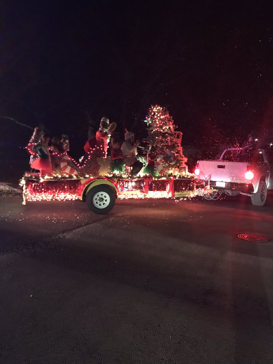 PoliceJohnson's tweet photo. Special thanks to all Blanco County Law Enforcement who assisted with Lights Spectacular Parade last night. https://t.co/zEgHoZdUBw