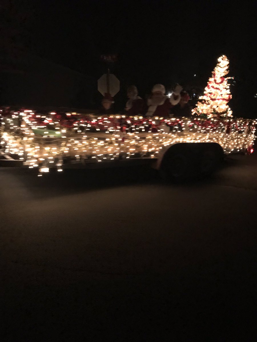 PoliceJohnson's tweet photo. Special thanks to all Blanco County Law Enforcement who assisted with Lights Spectacular Parade last night. https://t.co/zEgHoZdUBw