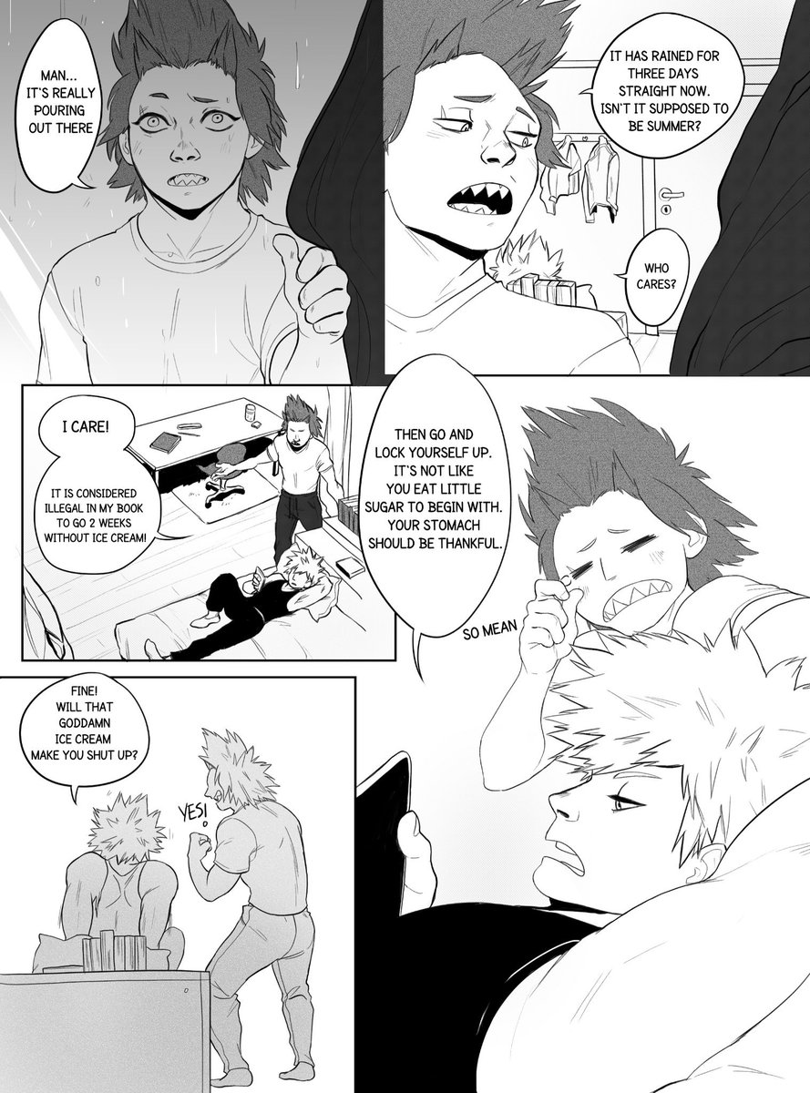 A single comic page I haven't worked further on 