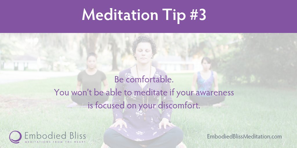embodiedbliss's tweet photo. #MonthlyMeditationTip #meditate #GetOnYourCushion #QuietMind

Contact me to learn more about in person or online meditation sessions. https://t.co/ZMyInP6tbC https://t.co/4lgyowrMxJ