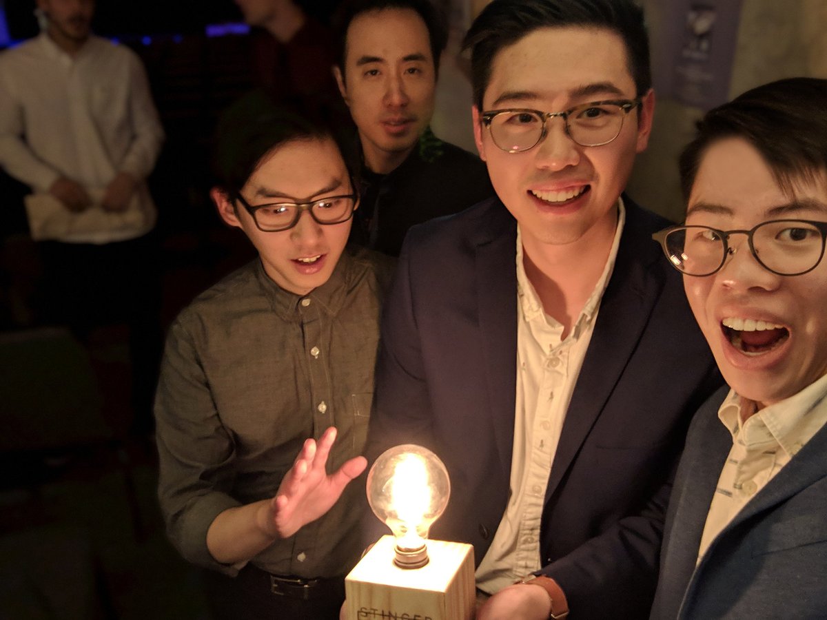 thebunnyphantom's tweet photo. OVERWEEN THIS!!! We took home the @CSIF Stinger Award for Best Animated Film last night!! 

#OverweenThis #stingerawards #csif #storyhive #nsicanada #yycfilm https://t.co/GFBcMj8MBk