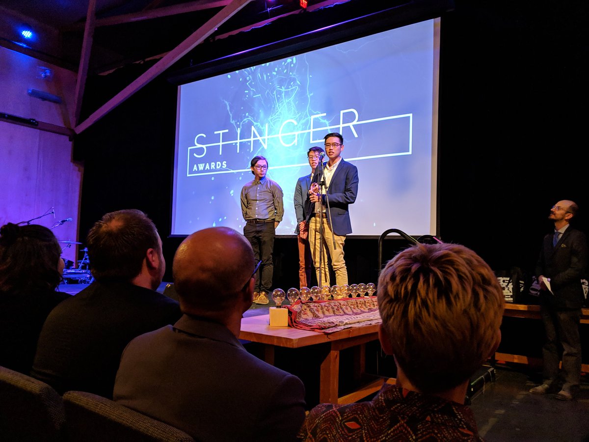 OVERWEEN THIS!!! We took home the <a href="/CSIF/">Calgary Society of Independent Filmmakers</a> Stinger Award for Best Animated Film last night!! 

#OverweenThis #stingerawards #csif #storyhive #nsicanada #yycfilm