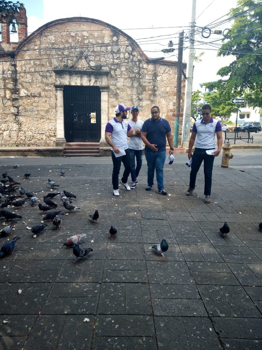 FuerzaActivaLF's tweet photo. Hoy 25/11/18, estuvimos realizando un #EsfuerzoConcentradoLF y #CaptacionDeJovenesDespiertos en los sectores de Santa Bárbara y San Miguel de la #ZonaColonial .
#NoHayMarchaAtras #UnMillonYContando #EsfuerzoConcentradoLF #JuventudPeledeistaDespierta #SEL https://t.co/RlAXINi57H