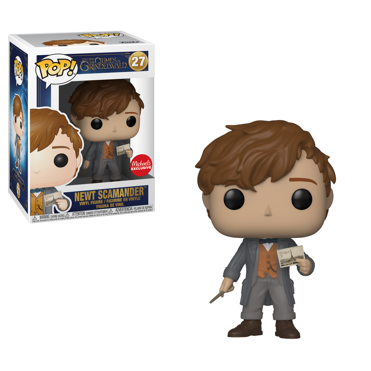 Funko's tweet photo. RT &amp; follow @funko for the chance to win a @MichaelsStores exclusive Newt Scamander Pop! #FantasticBeasts https://t.co/A5cp6pE8Aw