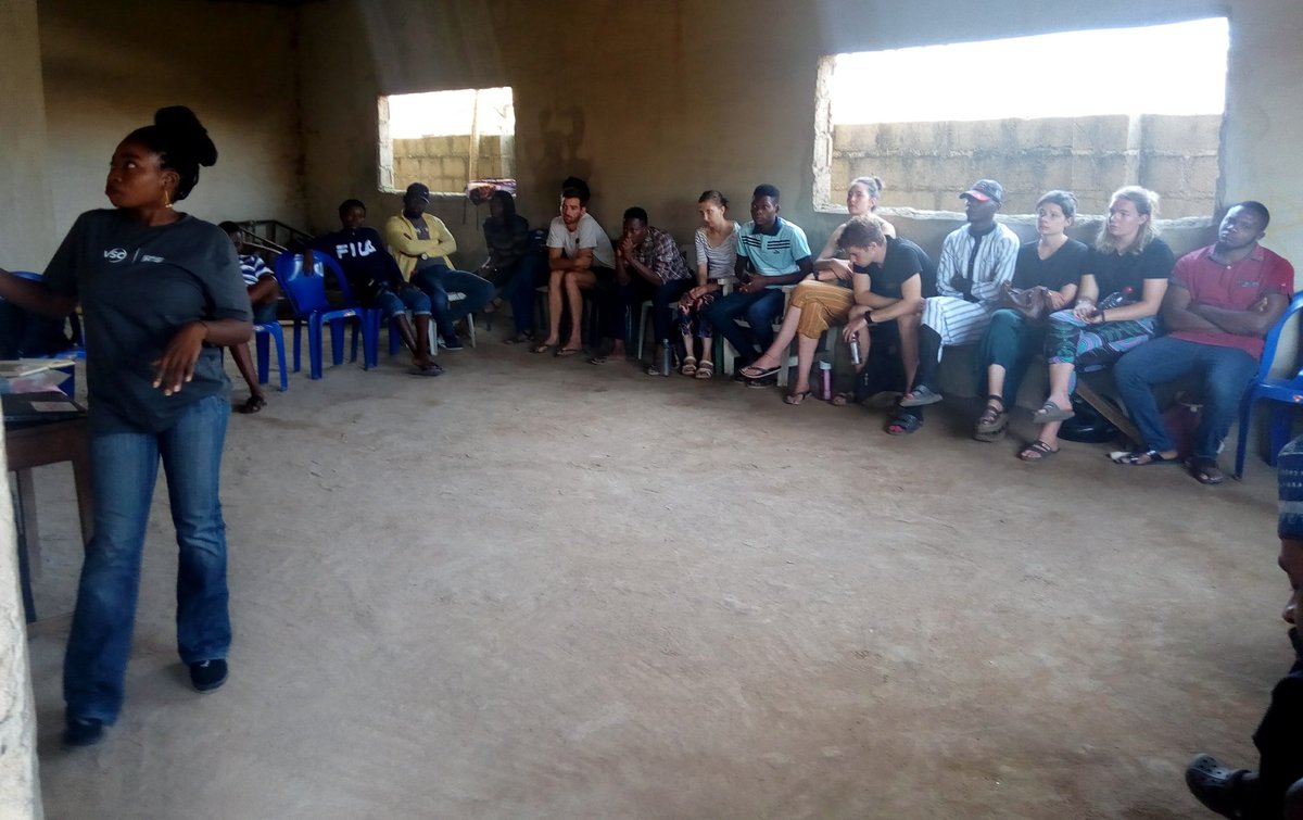 ImpactGwada's tweet photo. The 13th ACD of the Q14 VSO-ICS Volunteers by Emma and Angela on the issue/topic 'FEMALE GENITAL MUTILATION' (FGM), was very educative. They spoke on the fact that FGM is recognized worldwide as a fundamental violation of the human right of girls and women and has to stop. https://t.co/EEomDtT0sd