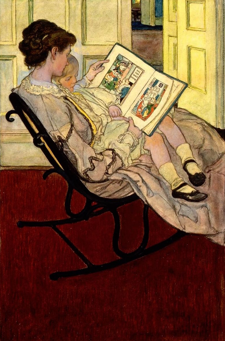 Elizabeth won an exclusive contract as an illustrator with Harper's Monthly in 1901, her beautiful & slightly strange studies, with their unusual viewpoints & spatial configurations, were groundbreaking, visionary & transformed the landscape of American illustration.