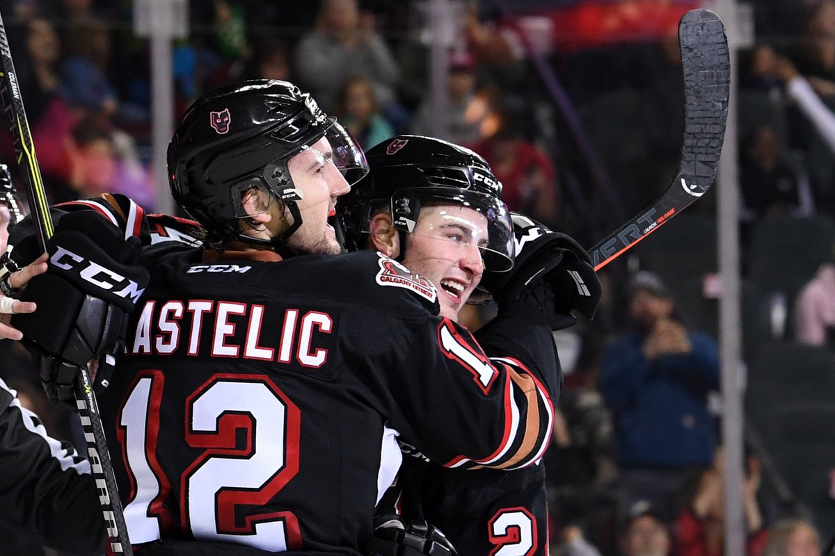 WHLHitmen's tweet photo. Another milestone checked off for Ronnie! 🙌

Big congratulations to Luke Coleman on 50 career WHL goals!! https://t.co/0movxQxThT