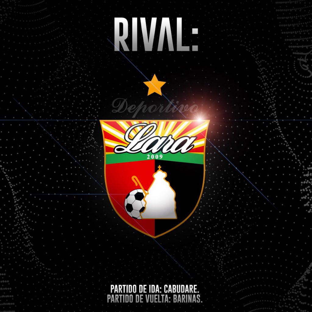 ZamoraFutbolC's tweet photo. ☝️😌 ¡TENEMOS RIVAL!
Felicitaciones @DeportivoLara por el triunfo conseguido hoy. ¡Nos vemos pronto en la Gran Final! #PorLaEstrell4
⬆️ Ida: 02/12, Cabudare.
⬇️ Vuelta: 05/12, Barinas. https://t.co/RQB7XJ3l03