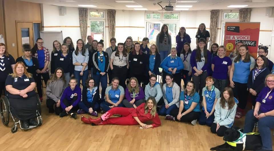 #actionforchange @Girlguiding 

What an inspirational, empowering weekend. 
All the best to everyone in starting their campaigns, this is only the beginning. 💪