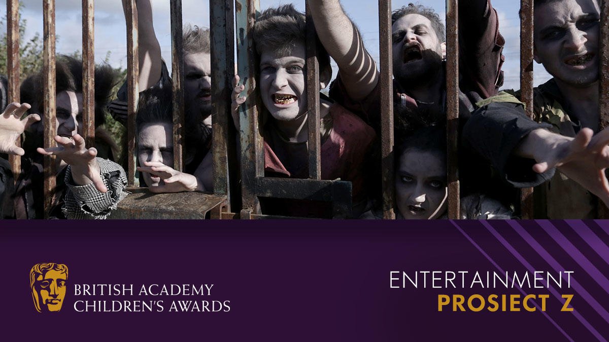 BAFTA's tweet photo. Well done to the team behind Prosiect Z, this year's Entertainment award winner! #BAFTAChildrensAwards #BAFTAKids https://t.co/Dot7TG8IdR
