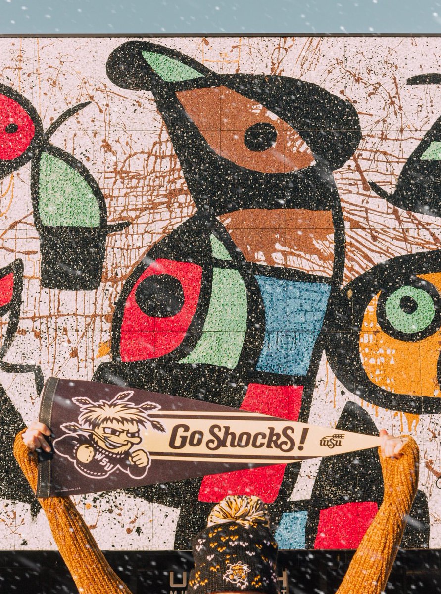 LocalLegacyICT's tweet image. Cheering on our shocks with this pennant + hat we got @TadsLockerRoom! $5 off $25+ with #LocalLegacy card!
🎨:Personnage Oiseaux by Joan Miró