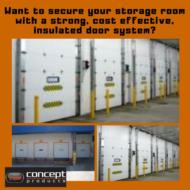 Want to secure your storage room with a strong, cost effective, insulated door system? Worry no more! Here's the ideal Insulated doorway system for dock openings!