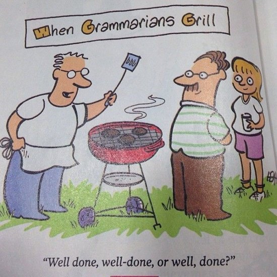 authorhouse's tweet image. When Grammarians Grill

#grammarhumor #writers #writinghumor
