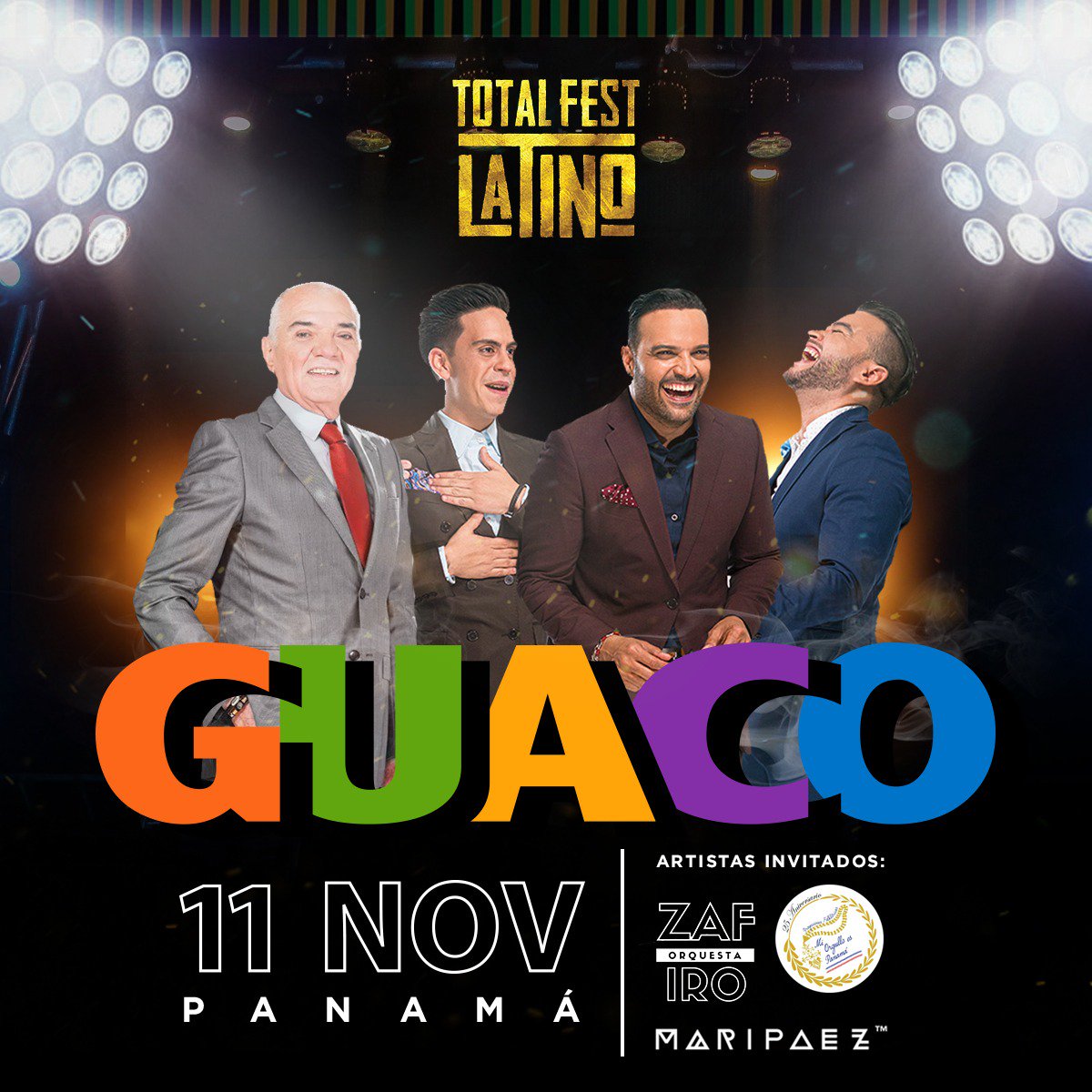 FestTotal's tweet image. Atención Guaqueros en Panamá 🇵🇦 Sólo faltan 16 días para vernos frente a frente... No dejes que te lo cuenten, 🏃‍♂️busca tu entrada antes de que se agoten en nuestros puntos de venta directa o a través de Ticket Plus 💳 @OficialGuaco @GuaquerosUnidos @luisfernandobm @Gama_guaco