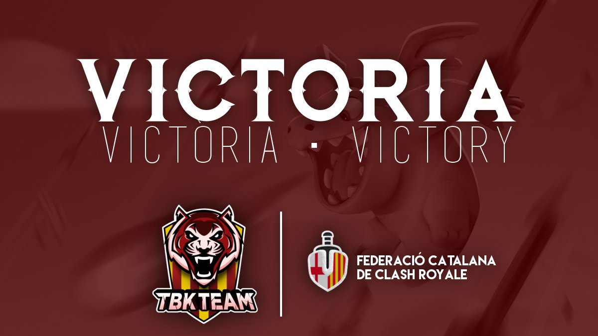 TBKRoyale's tweet photo. Nos consolidamos en la @crchampionsle ganando a nuestros antiguos compañeros de @CatalanArmyCR por 2-0. Gran partido el de nuestros tigres #GGWP
#wearethechampionsmyfriends 
@FedCatCR https://t.co/h1evq9tR1Y