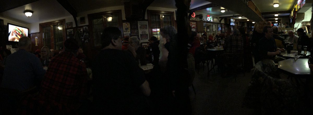 k8_thompson's tweet photo. If we canβt be in Edmonton, @CarletonTavern is the place to be! #greycup2018 #placeispacked #REDBLACKS #greycup106 https://t.co/ItrRTqbatM