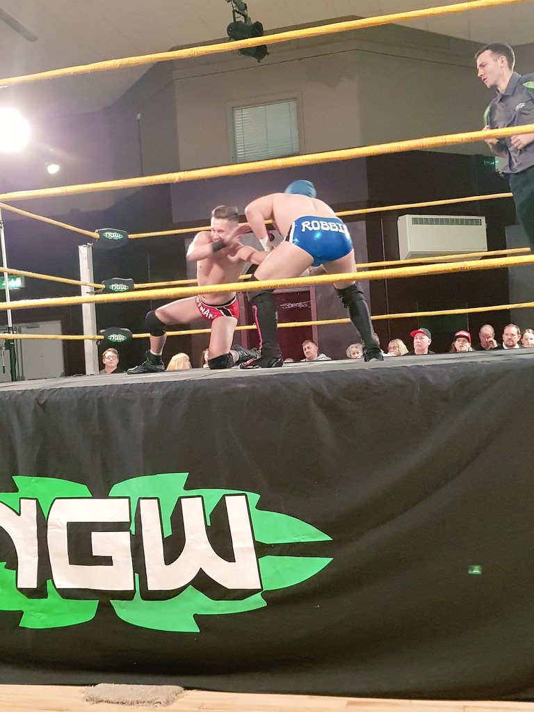 bex_young1's tweet photo. @NGWrestlingUK, another awesome night!! @AdamMaxted @Nathan_Cruz90 @JustinSysum @Robbie_X_ @StandOut_Steel @myles_kayman 👌😀 https://t.co/BtXsMCekwy