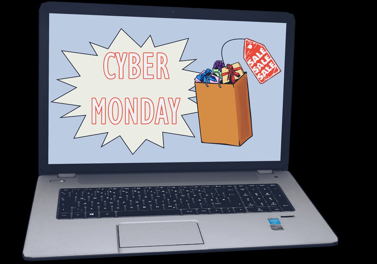 It’s right about the corner! Stretch out those fingers for Cyber Monday. We have WiFi and delicious good to fuel your shopping spree! 🛒