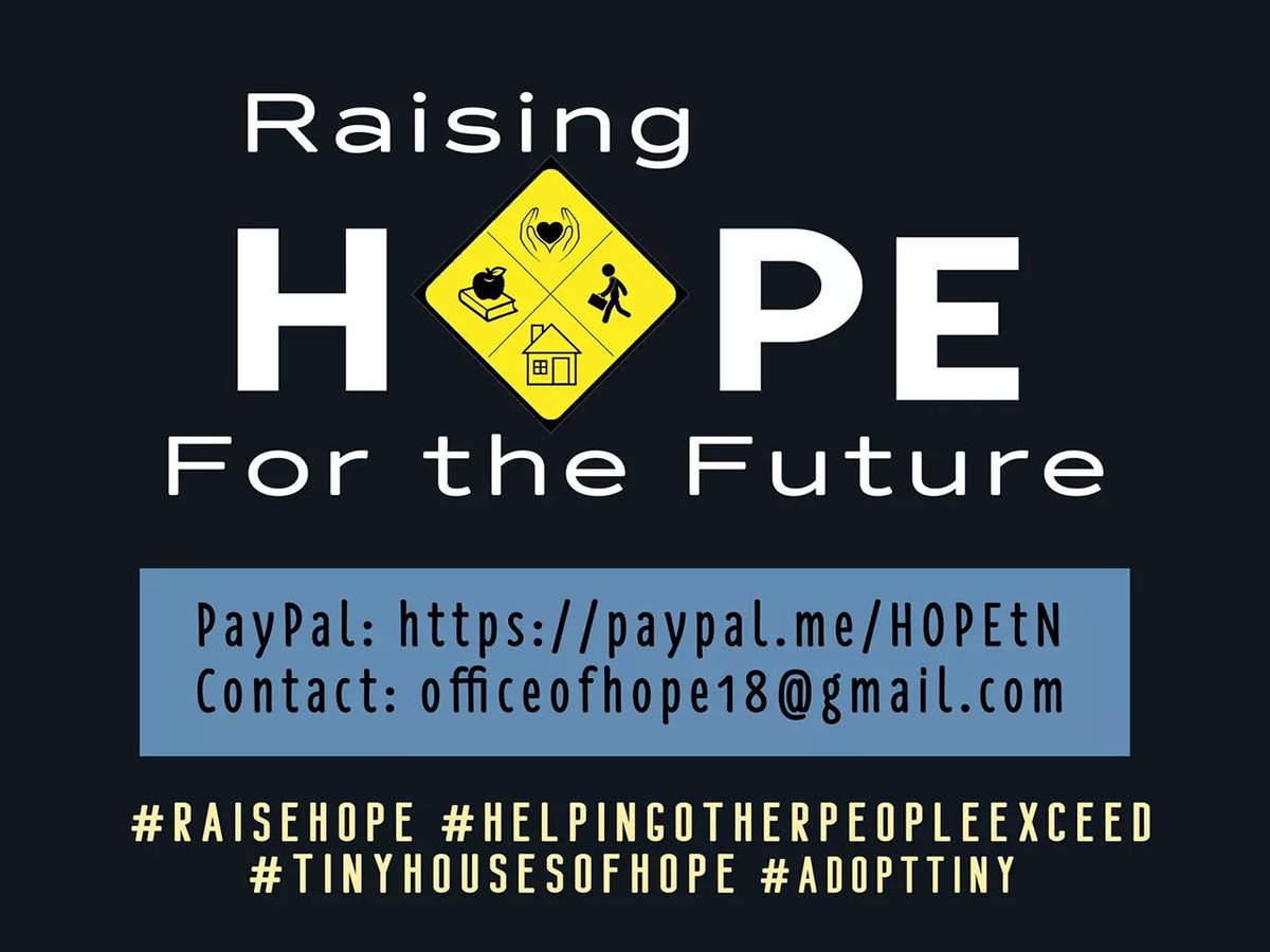 #RaiseHOPE #GivingTuesday #HelpingOtherPeopleExceed