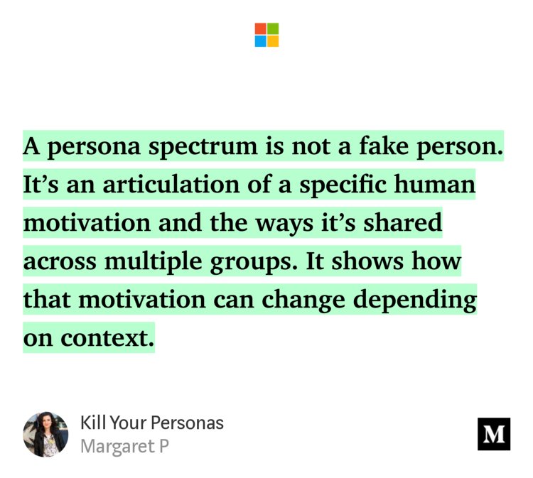 glo_ip's tweet image. &quot;Kill Your Personas&quot; - Margaret P link.medium.com/JlcWyqj28R