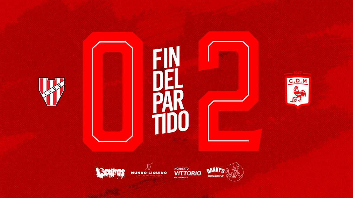 depmoronoficial's tweet photo. #INSXMOR | Final del partido. #Morón ganó 2 a 0 y suma por primera vez de visitante. #VamosGallo
#Instituto 0 - 2 #Morón
#JuegaMorón ❤️ https://t.co/6PmKEpRGO3