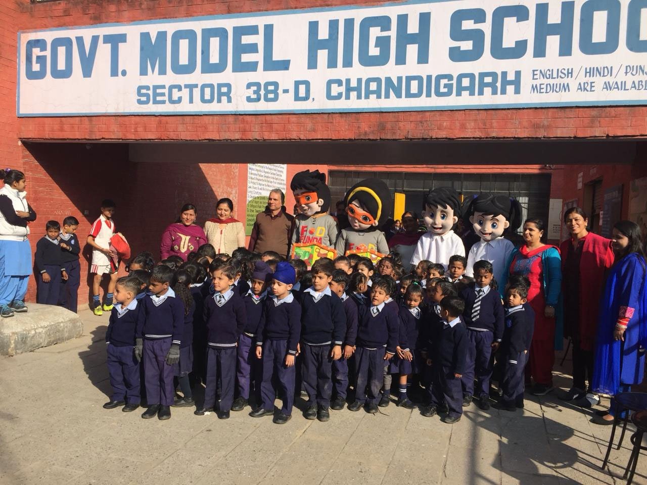 Dabur India Ltd على تويتر Food Safety And Standards Authority Of India Snf Mascots Mastersehat And Misssehat Along With Dabur Hosted A Special Initiative At Govt Model High School Sec 38d Chandigarh 1 2