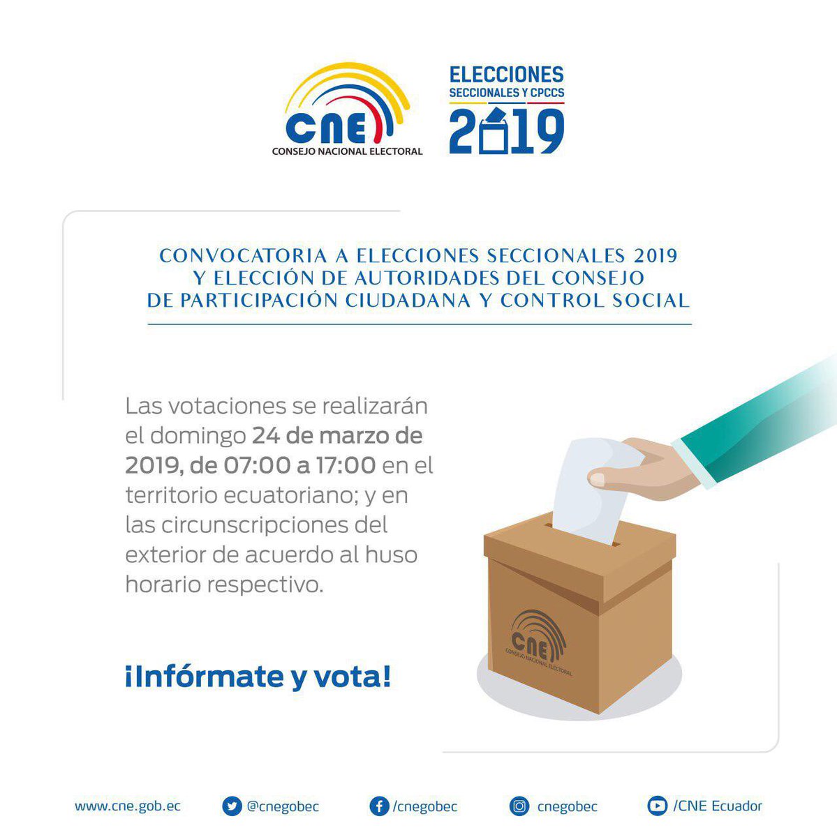 Infórmate y vota!
@votoexterior_ec <a href="/CancilleriaEc/">Cancillería del Ecuador 🇪🇨</a>