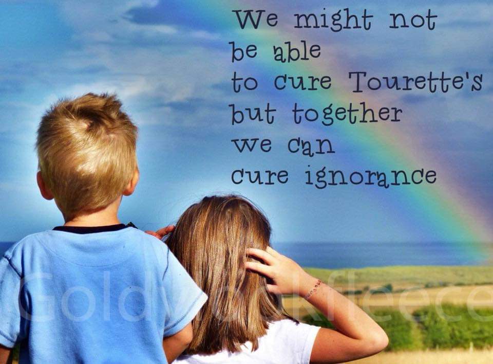 #TOURETTES #IMJUSTLIKEYOU #STOPTHEHATE