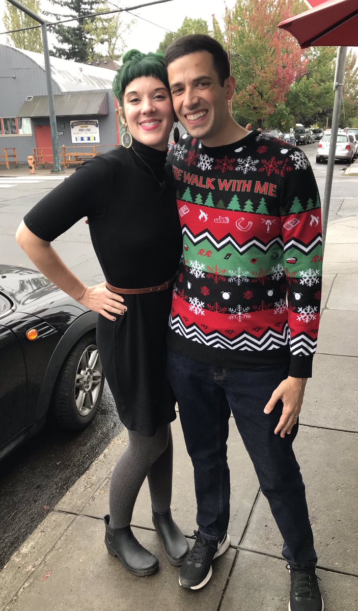 <a href="/UglySweaterFilm/">Ugly Sweater Party</a> It’s NEVER too early. I started wearing my #TwinPeaks ugly sweater over a month ago. 
#FireWalkWithMe