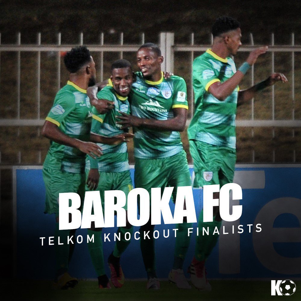 realMadumane's tweet photo. I will be supporting @Baroka_FC on the 8th of Dec 18 #TKO2018Final They're playing good football #HistoryWillBeMade remember they beat both Wits and the mighty Mamelodi Sundowns en route to this historic final #ShongaWillFall #PuleWillFall #BucsMustFall๐ https://t.co/CKOr1yQdKh