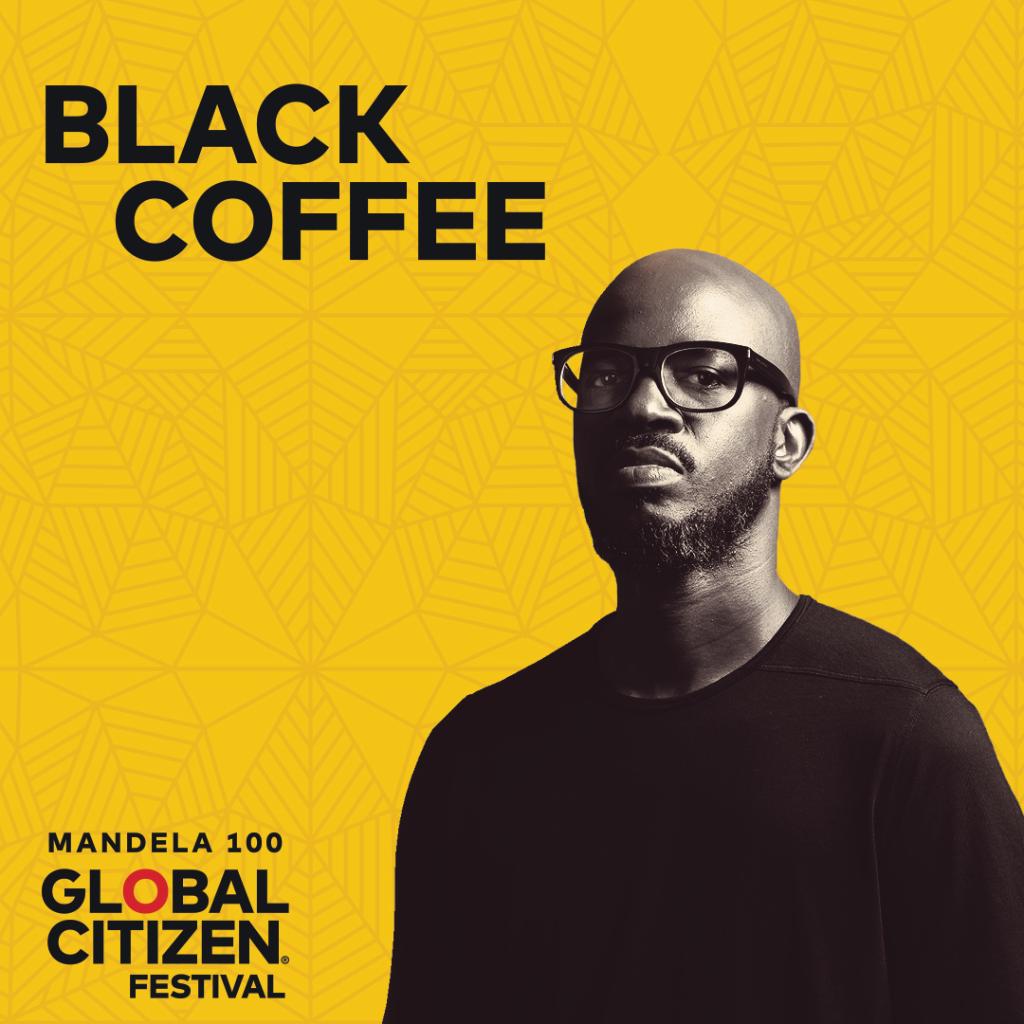 GlblCtzn's tweet photo. It can’t get any better, right? WRONG! DJ and songwriter @RealBlackCoffee is joining the lineup for Global Citizen Festival: Mandela 100. Sunday cannot come fast enough! https://t.co/2itjgN0gY9