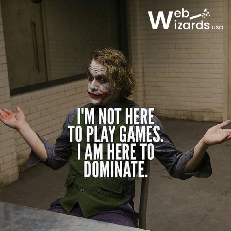 webwizardsusa's tweet photo. Dominate Your Online Competitors with the Help of WebWizardsUSA, because domination is not a luxury, it's a necessity. #domination #digitalmarketing #WebWizardsUSA https://t.co/dYRvJ81nY3