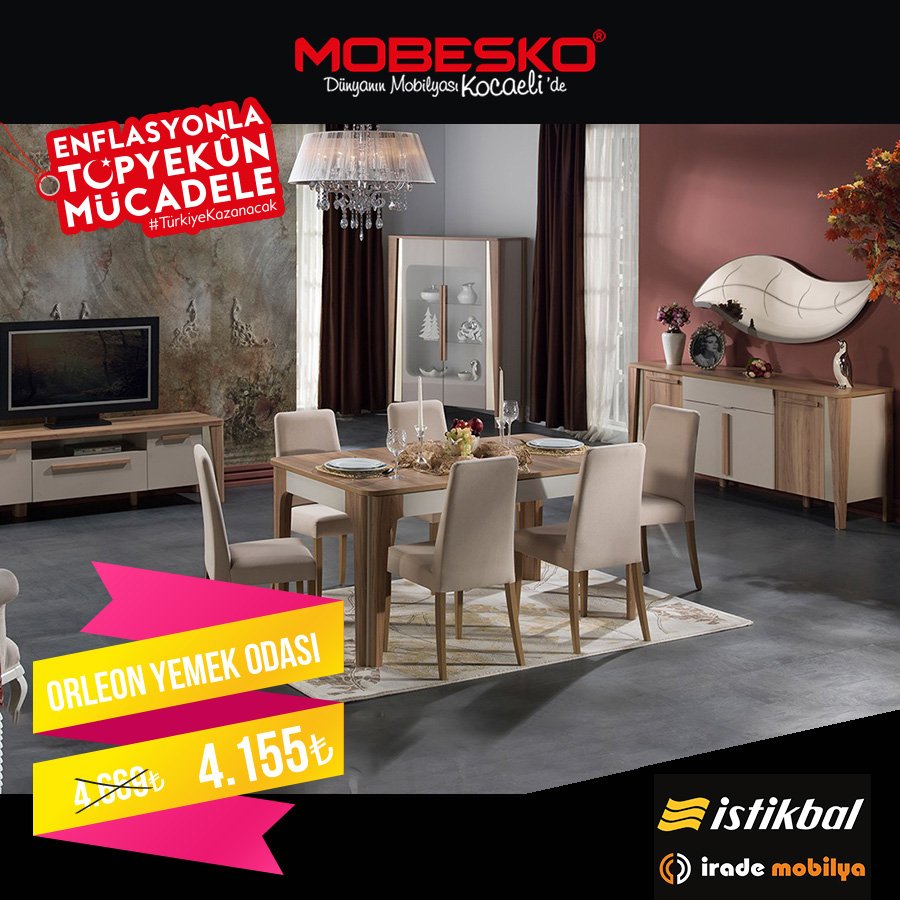 Orleon Yemek Odasi Takimi Ozellikleri Fiyati 11 Moda Mobilya Modelleri