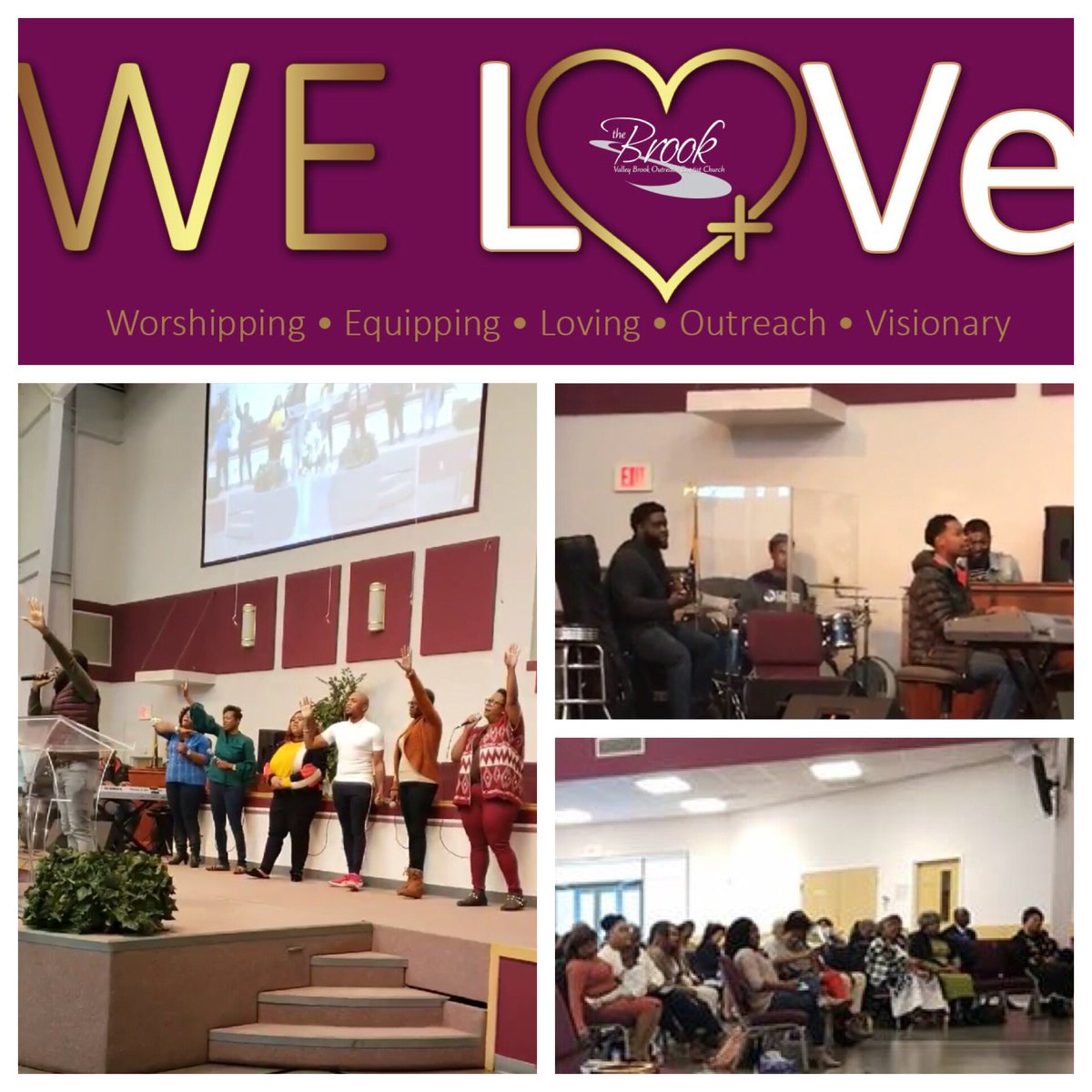 ValleyBrookOBC's tweet photo. Check out photos during #WELOVeWorship
#WELOVe ❤️
#WeAreIMPACT
#SpirituallyFocusedAndSociallyEngaged
#VBIMPACT https://t.co/6UZTUSLadB