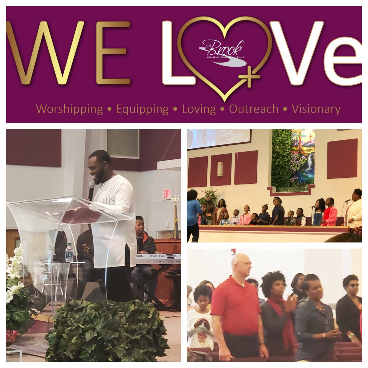 ValleyBrookOBC's tweet photo. Check out photos during #WELOVeWorship
#WELOVe ❤️
#WeAreIMPACT
#SpirituallyFocusedAndSociallyEngaged
#VBIMPACT https://t.co/6UZTUSLadB