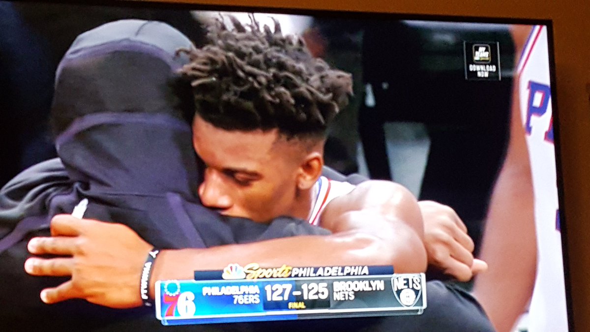 dfrederick609's tweet photo. Yes Jimmmmmyyyy !!!!
Amazing  Game wining 3!
127 over 125 Nets
#JimmyButlerBaby
#76ers @JimmyButler https://t.co/SCYKnQjjhD
