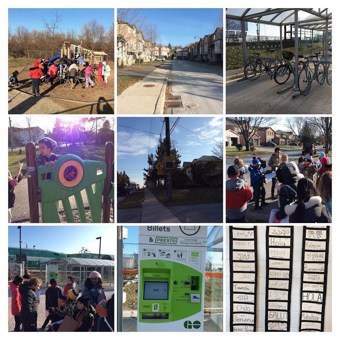 FrancaGenco's tweet image. Fantastic Fives's on their 1st Math Trail on a fabulous Friday afternoon.
The surface area of one rectangle of the sidewalk = 30 students! @TDSBmath411 @LC3_TDSB @JpsTdsb #mathtrail #mathiseverywhere #matinourlives!