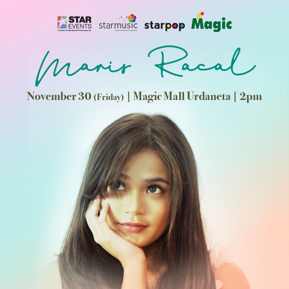 Sa friday na guuuys! Sa mga taga pangasinan or malapit at gusto din pumunta kahit malayo hahaha. Dm @MariestellerPNG <a href="/ShenLeonardo/">ShenShenLeonardo〽️</a>

 <a href="/MissMarisRacal/">Maris Racal</a> 
<a href="/mor1019/">MOR 101.9 For Life</a> #DyisIsItManila Love Is Easy by Maris Racal