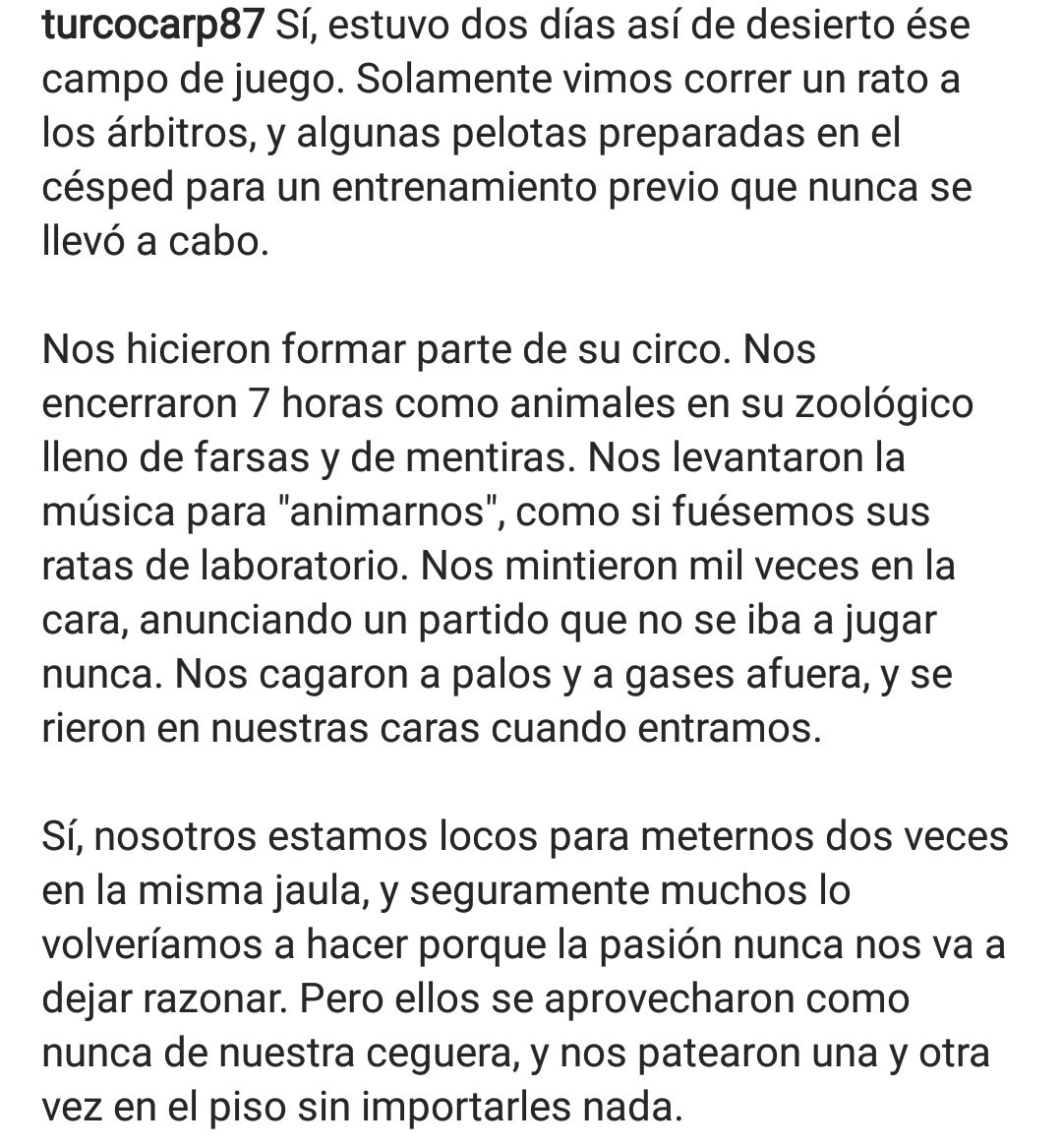 turcocarp's tweet photo. Ni olvido ni perdón. https://t.co/sOBM9GLvw6