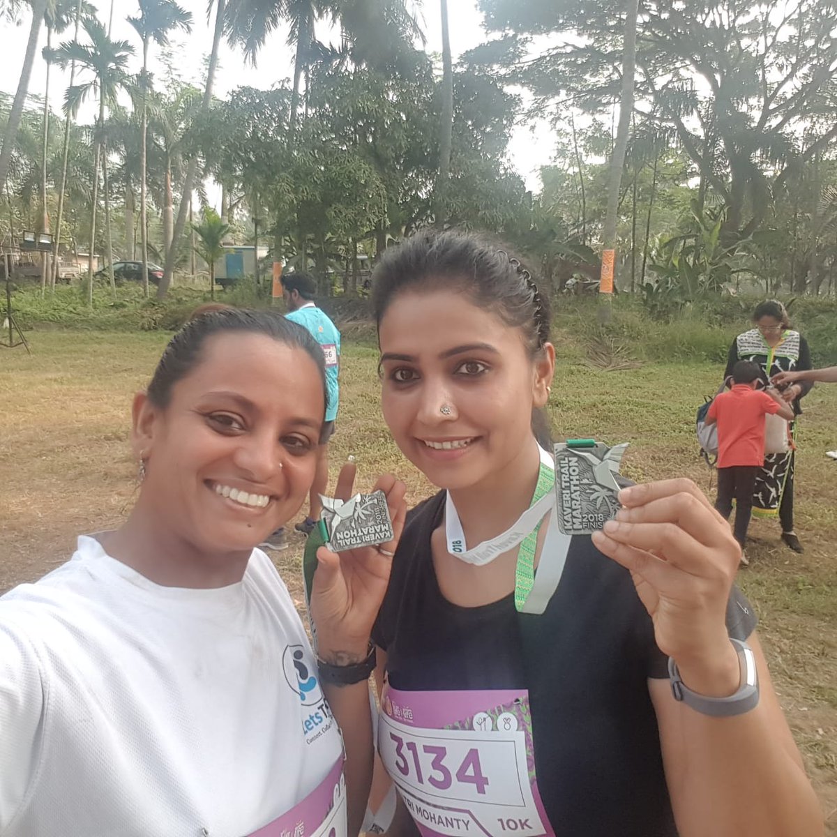 elitaBhaag's tweet photo. #BhaagElitaBhaag memorable weekend, seasoned runners participated in #KaveriTrailMarathon organised by @runnersforlife . #Learn2Run members in #ESCape 2018 Running Event by volunteers of @elitaEPOA https://t.co/4VQl6Gbzzt