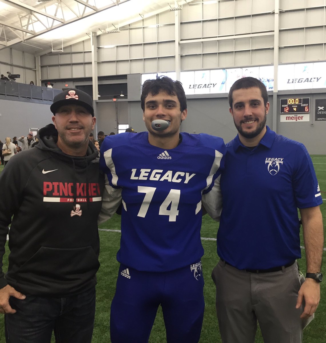JakePrice74's tweet photo. I want to thank @LegacyMI_FBall for the opportunity to play in the All Star game. And thank you to @PirateFootball and all of Pinckney for the support! It was an honor to represent💪❤️ https://t.co/aQHbZeia5X